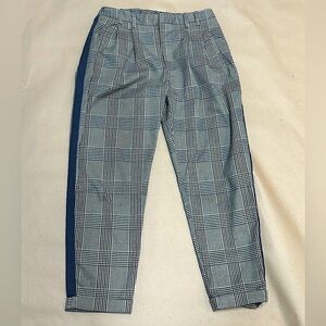 Urban Outfitters pleated plaid/striped slacks (L)
